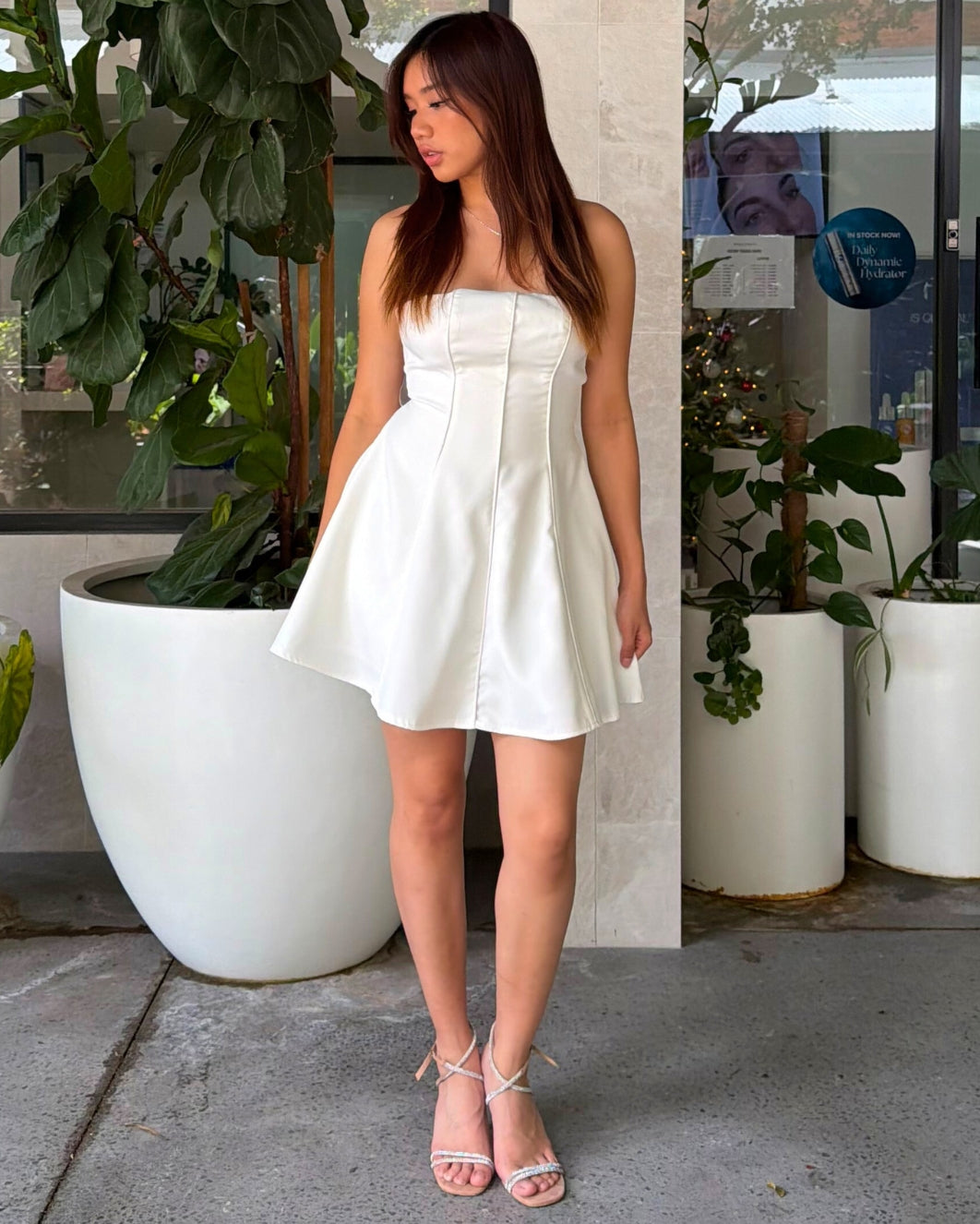Nia Mini Dress - White