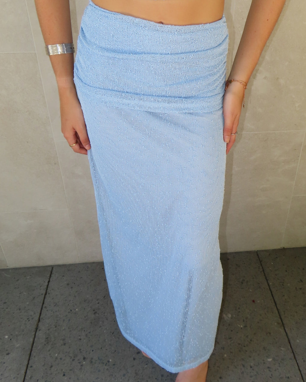 Montie Set Skirt - Blue