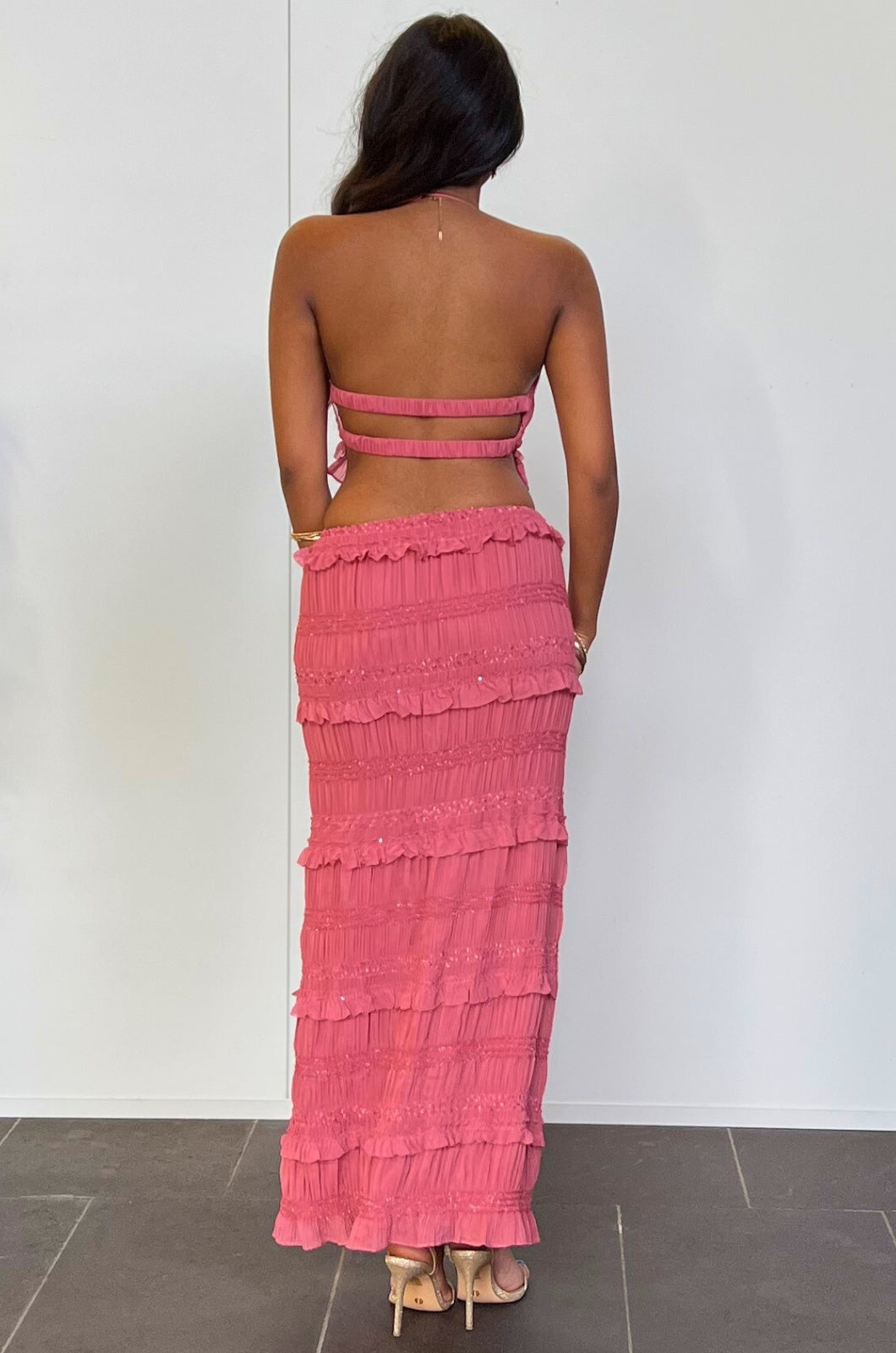 Scarlett Set Skirt - Rose