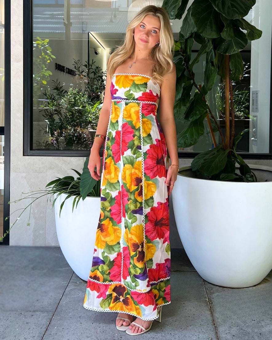 Milia Maxi Dress - Multi