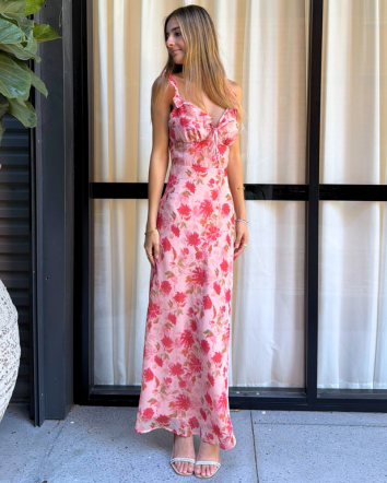 Saphira Maxi Dress - Pink