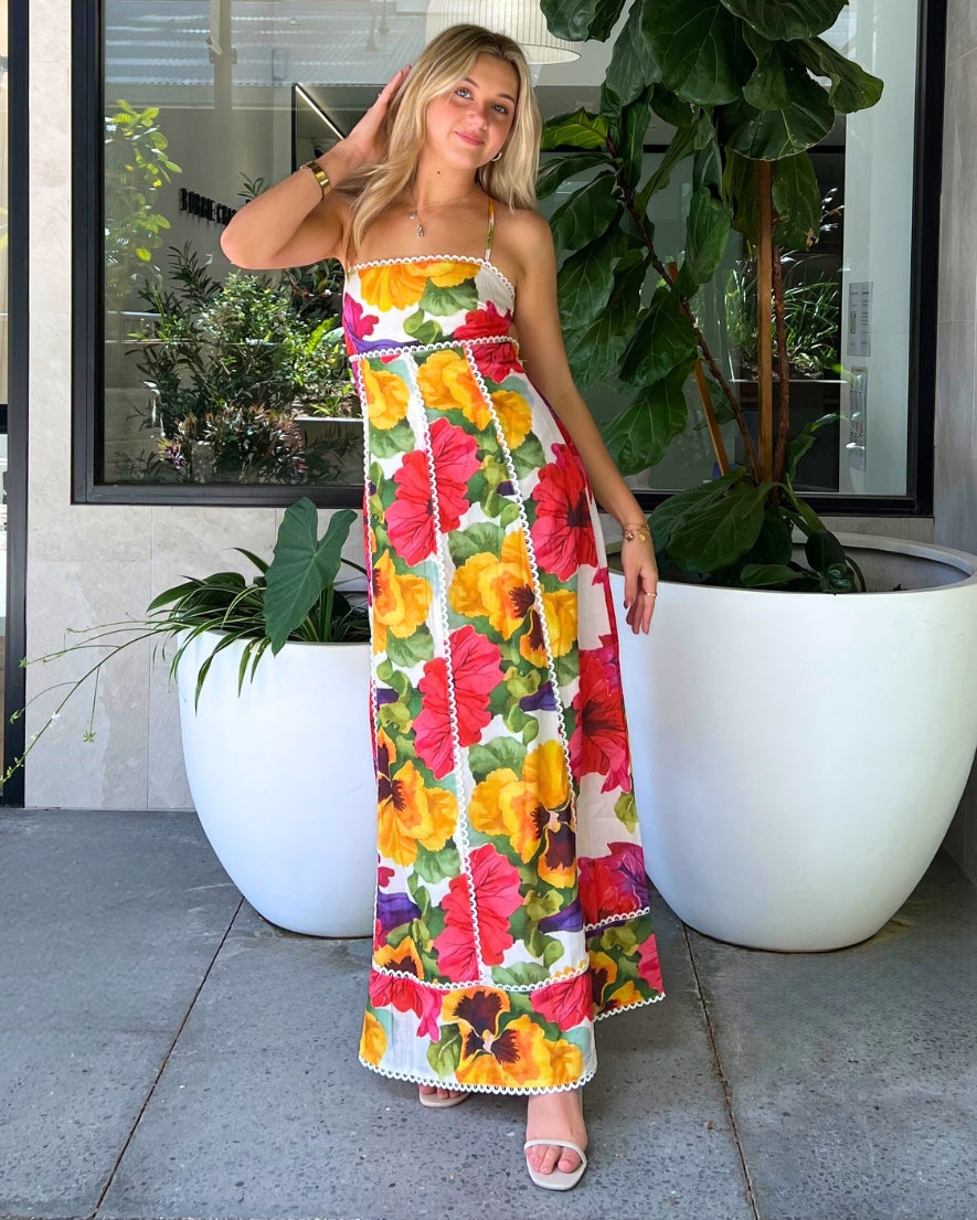 Milia Maxi Dress - Multi