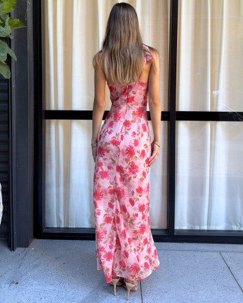 Saphira Maxi Dress - Pink
