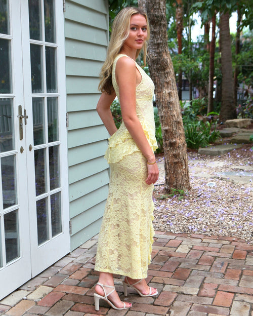 Ayla Maxi Dress - Butter