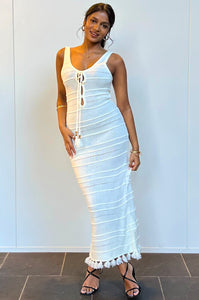 Liliya Maxi Dress - White