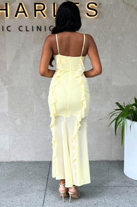 Tori Maxi Dress - Yellow