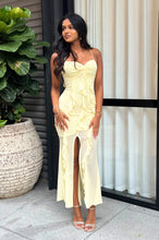 Load image into Gallery viewer, Tori Maxi Dress - Yellow

