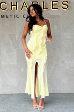 Load image into Gallery viewer, Tori Maxi Dress - Yellow
