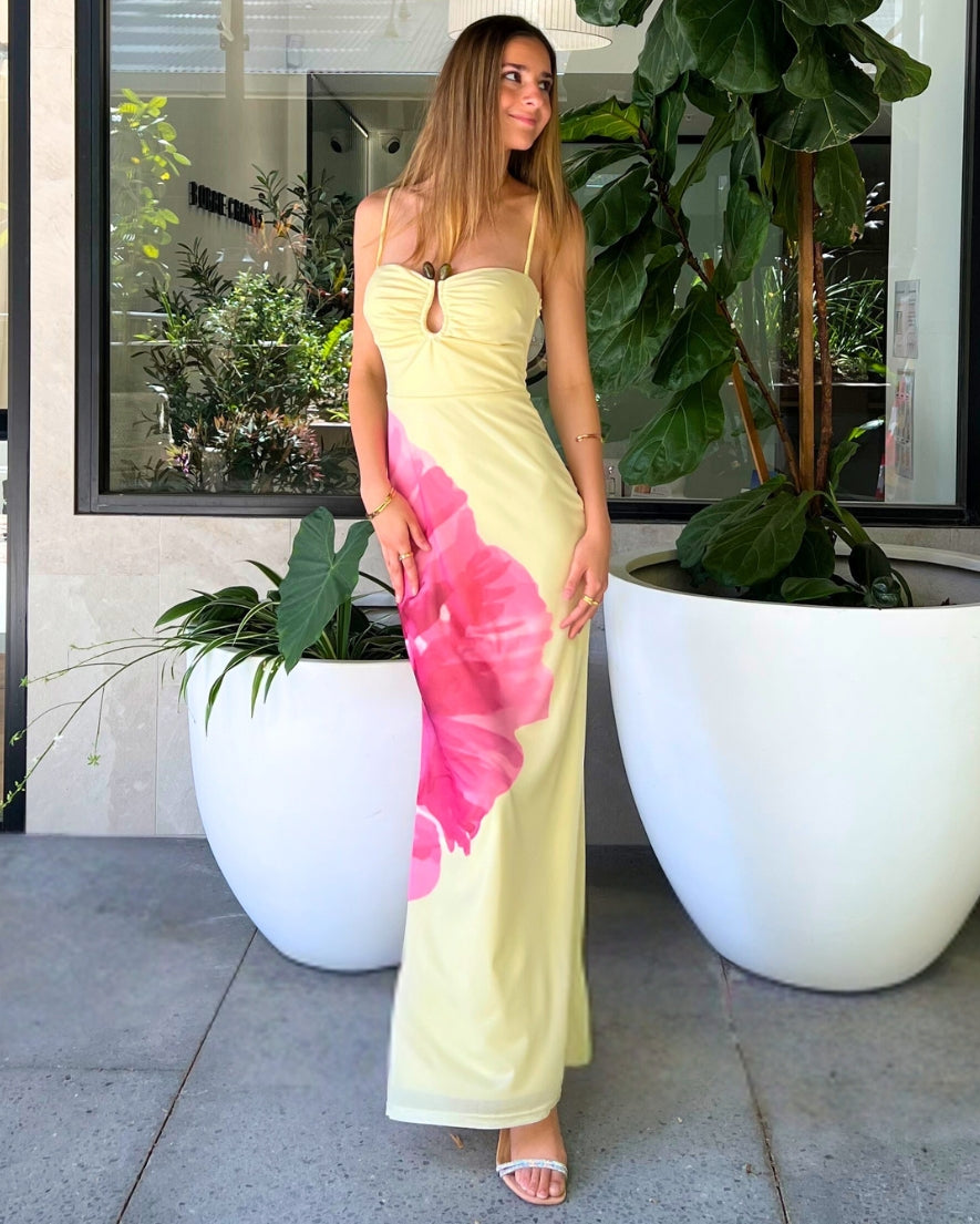 Sandry Maxi Dress - Butter