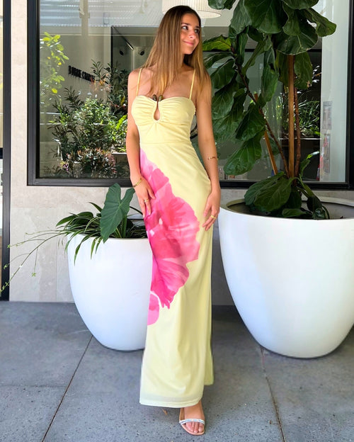 Sandry Maxi Dress - Butter