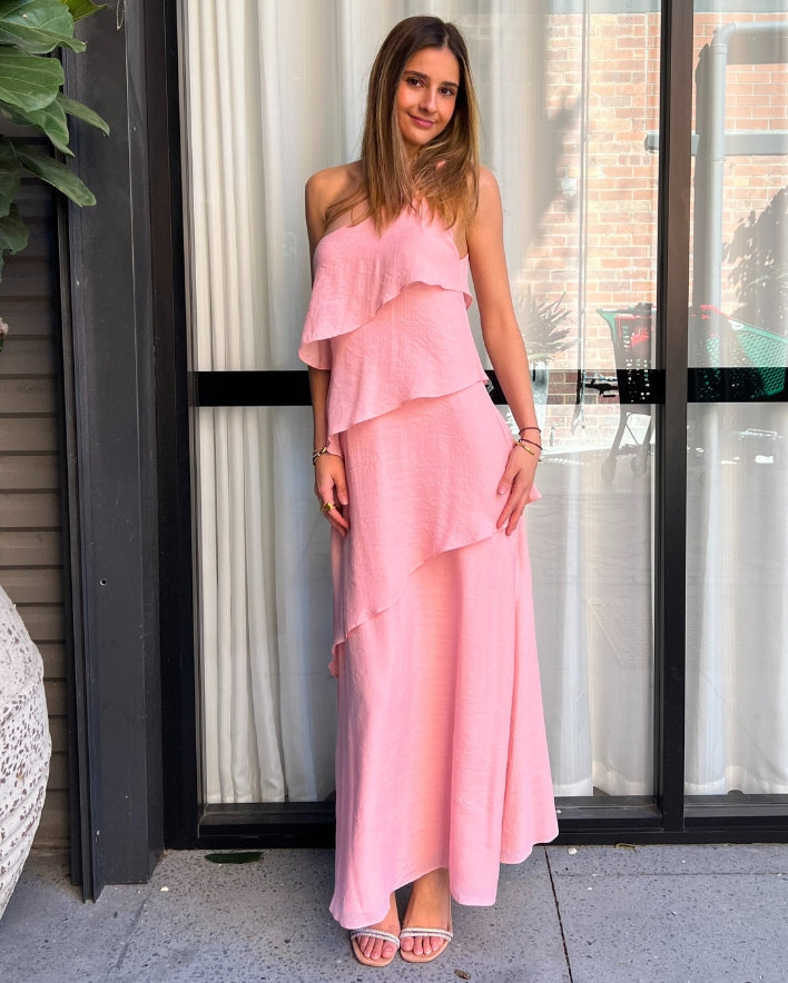 Lydia Maxi Dress - Baby Pink