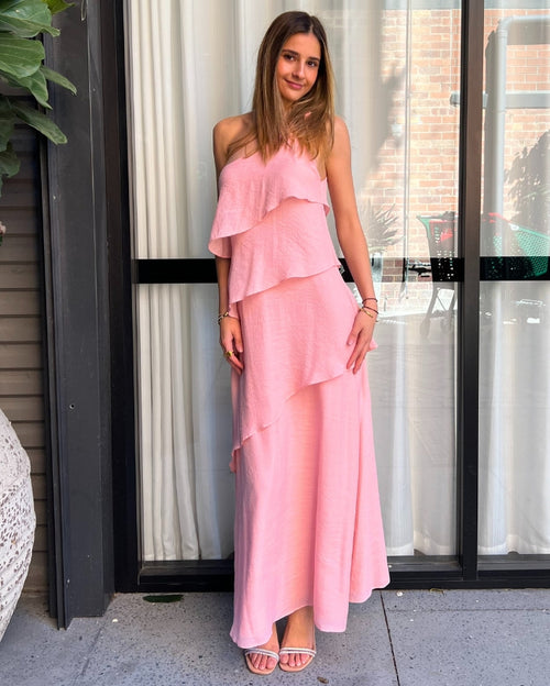Lydia Maxi Dress - Baby Pink
