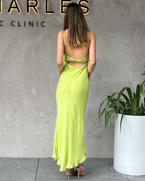 Lovissa Maxi Dress - Lime