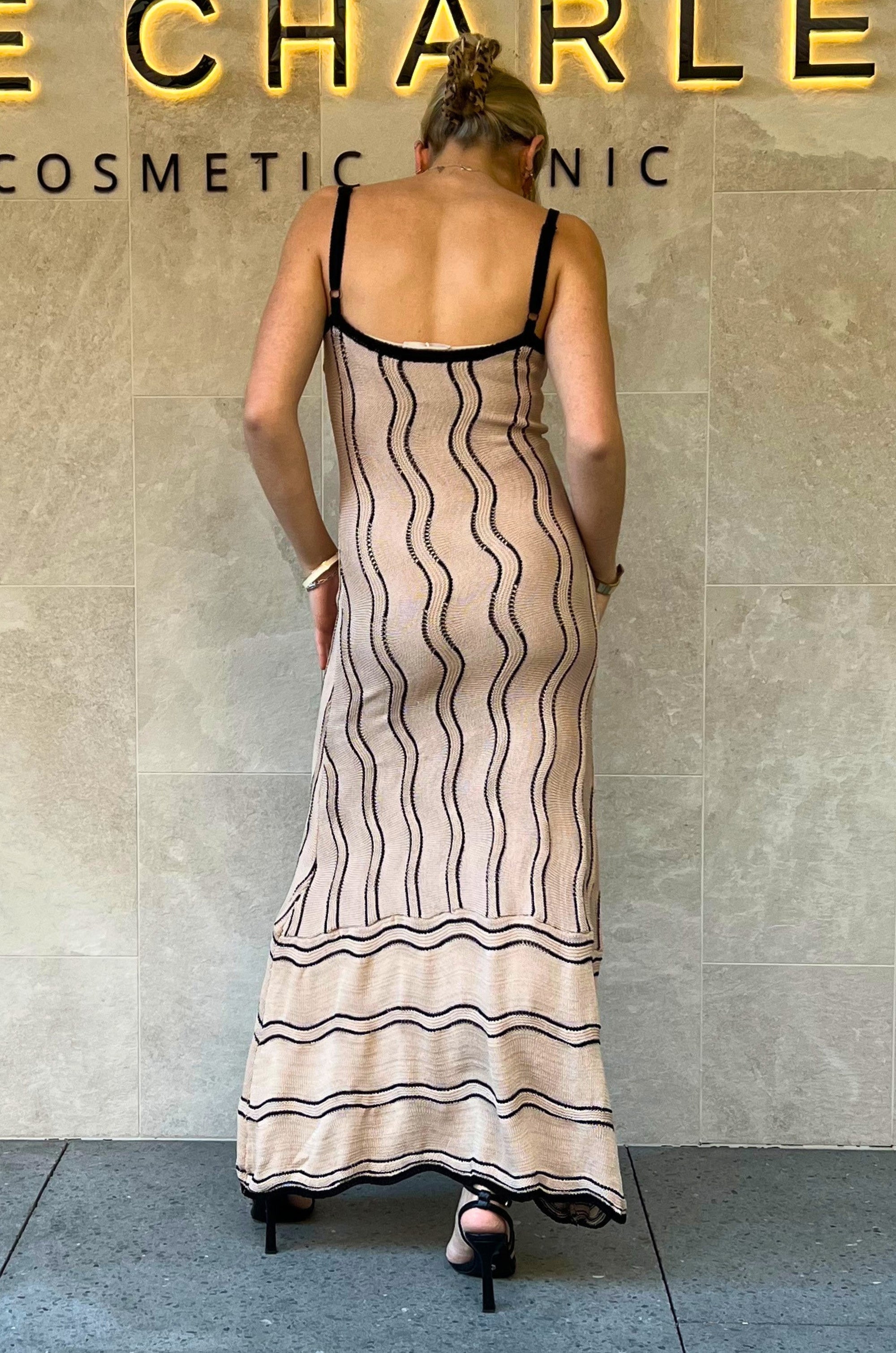 Rahni Maxi Dress - Beige