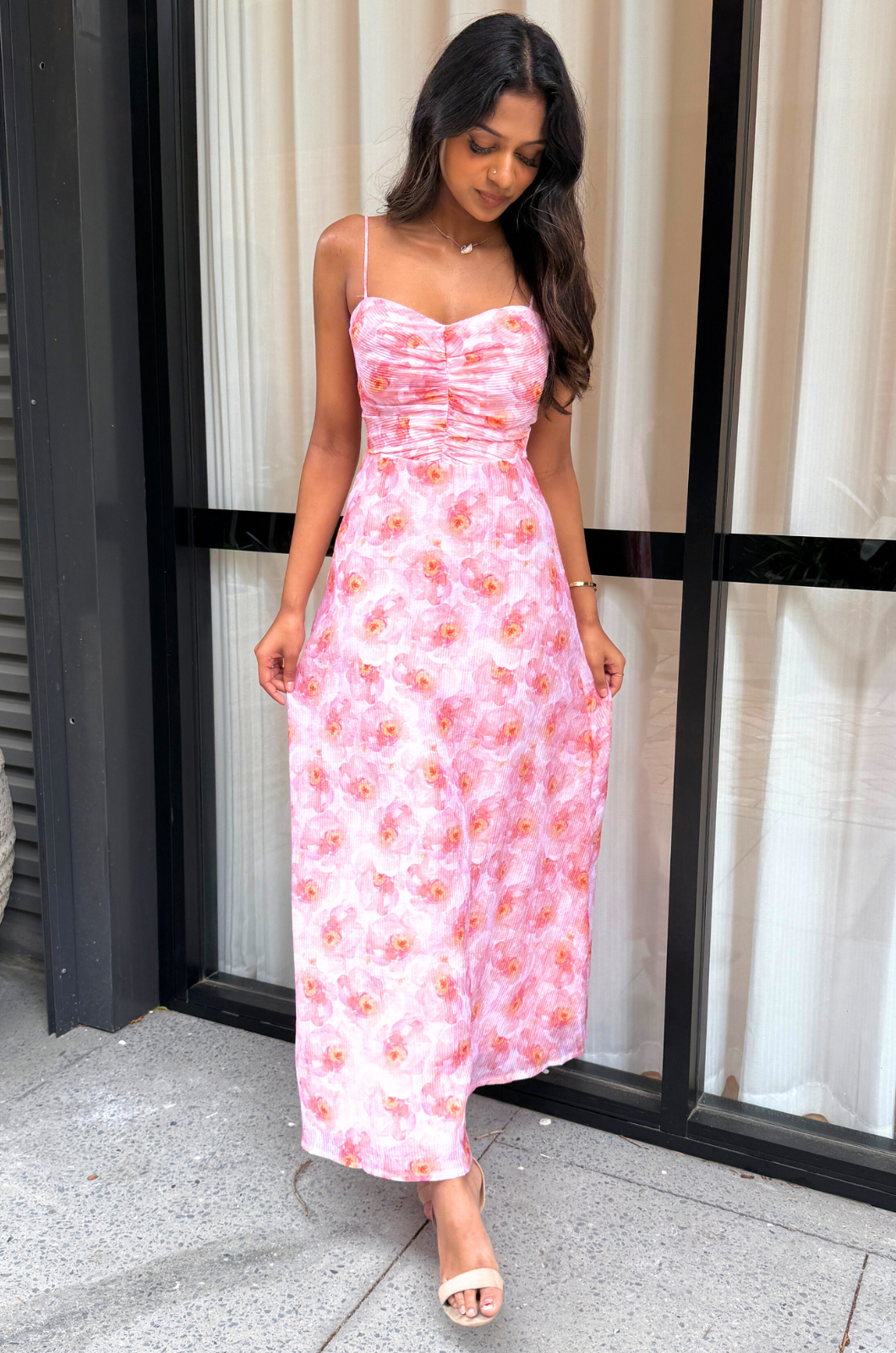 Sunsie Maxi Dress - Orange