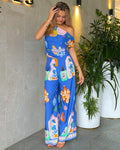 Airlie Set Top - Blue