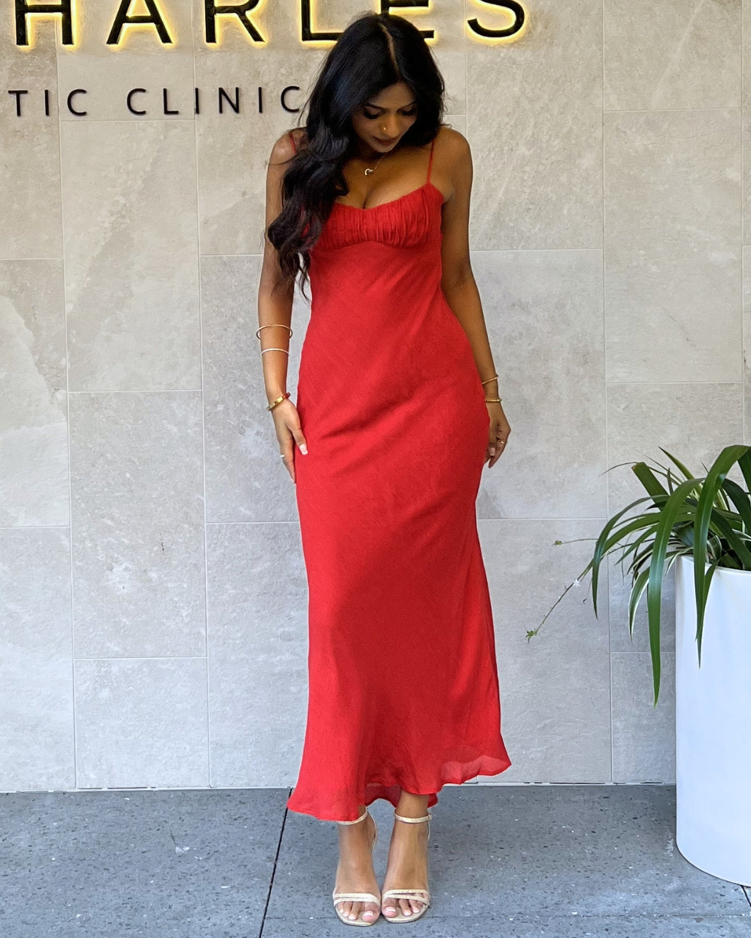 Lovissa Maxi Dress - Red