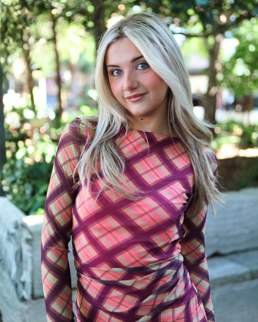 Tamara Mini Dress - Purple