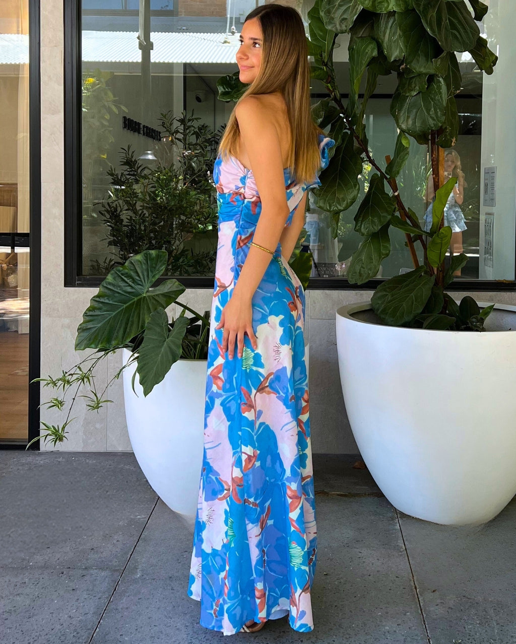 Rosalina Maxi Dress - Blue