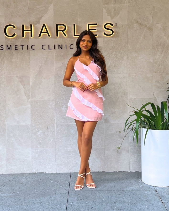 Farrah Mini Dress - Pink