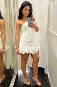 Kiana Mini Dress - White