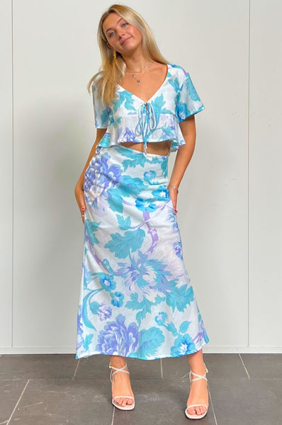 Asher Set Top - Blue