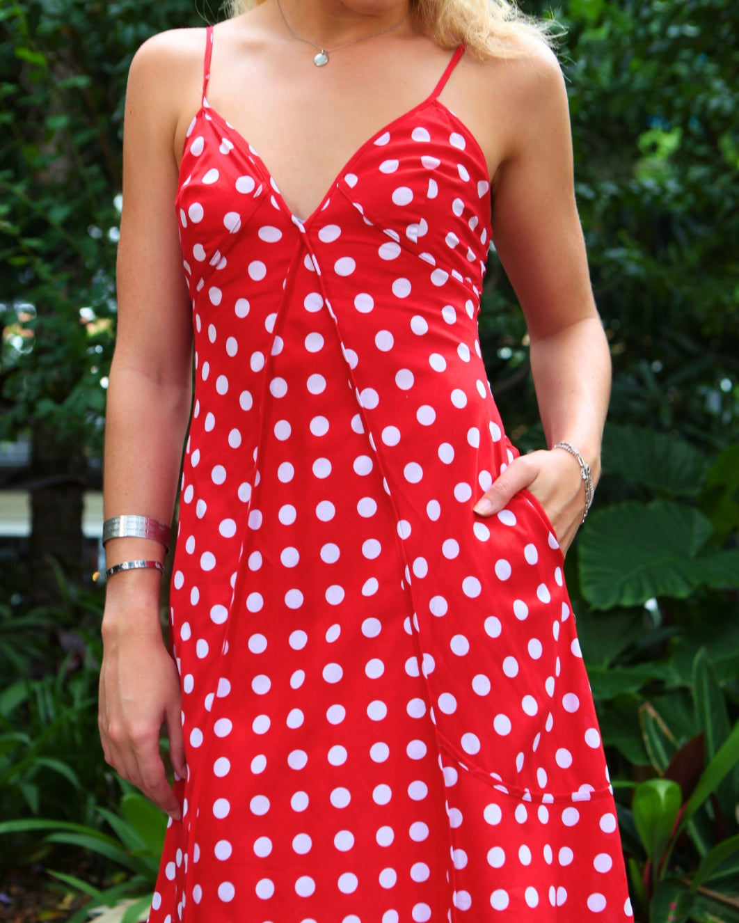 Rosita Maxi Dress - Red