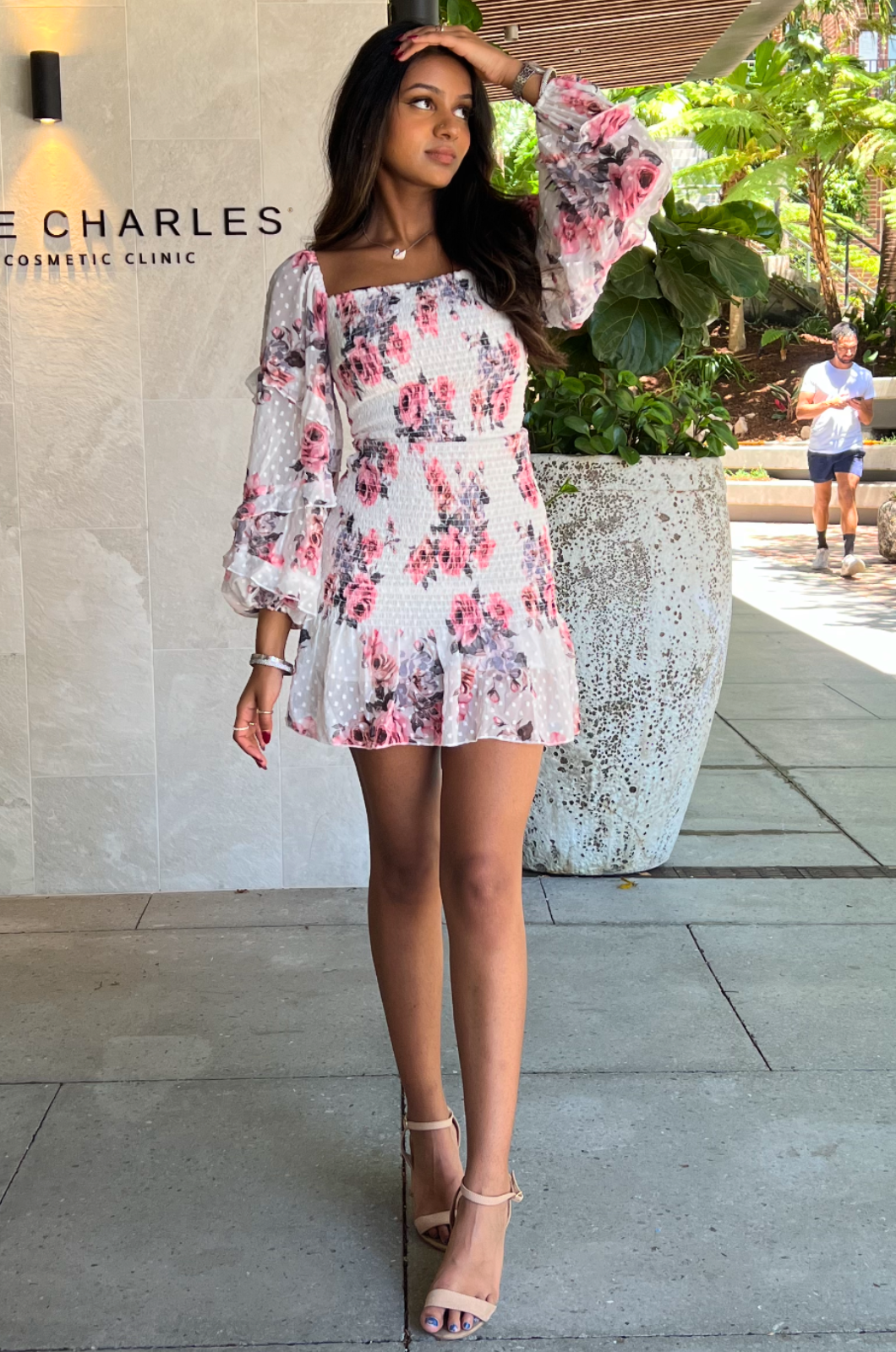 Mary Floral Mini Dress