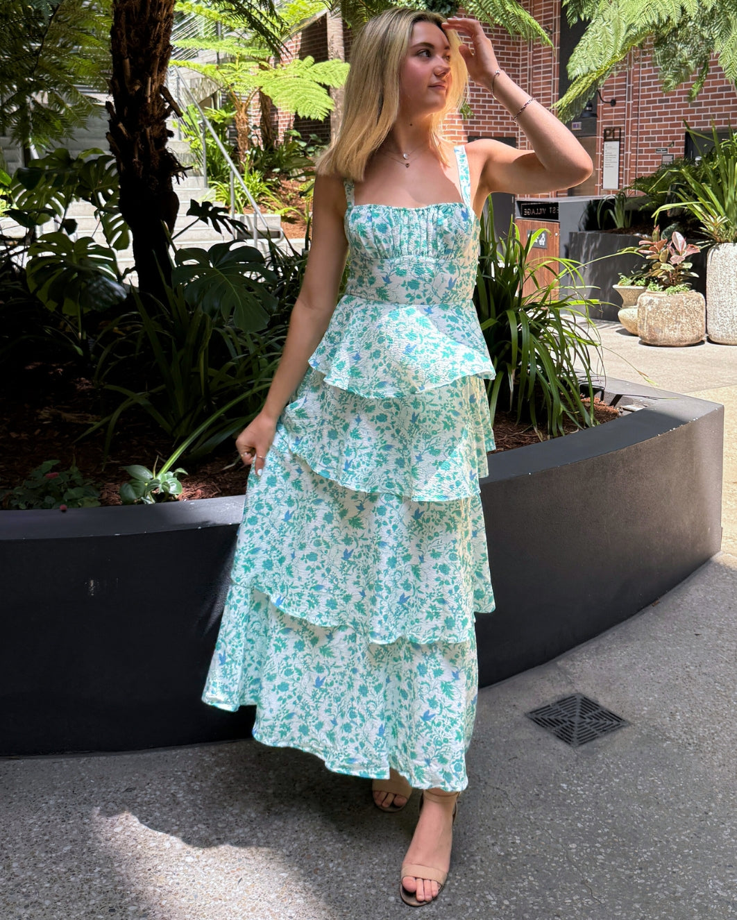 Marzia Maxi Dress - Green