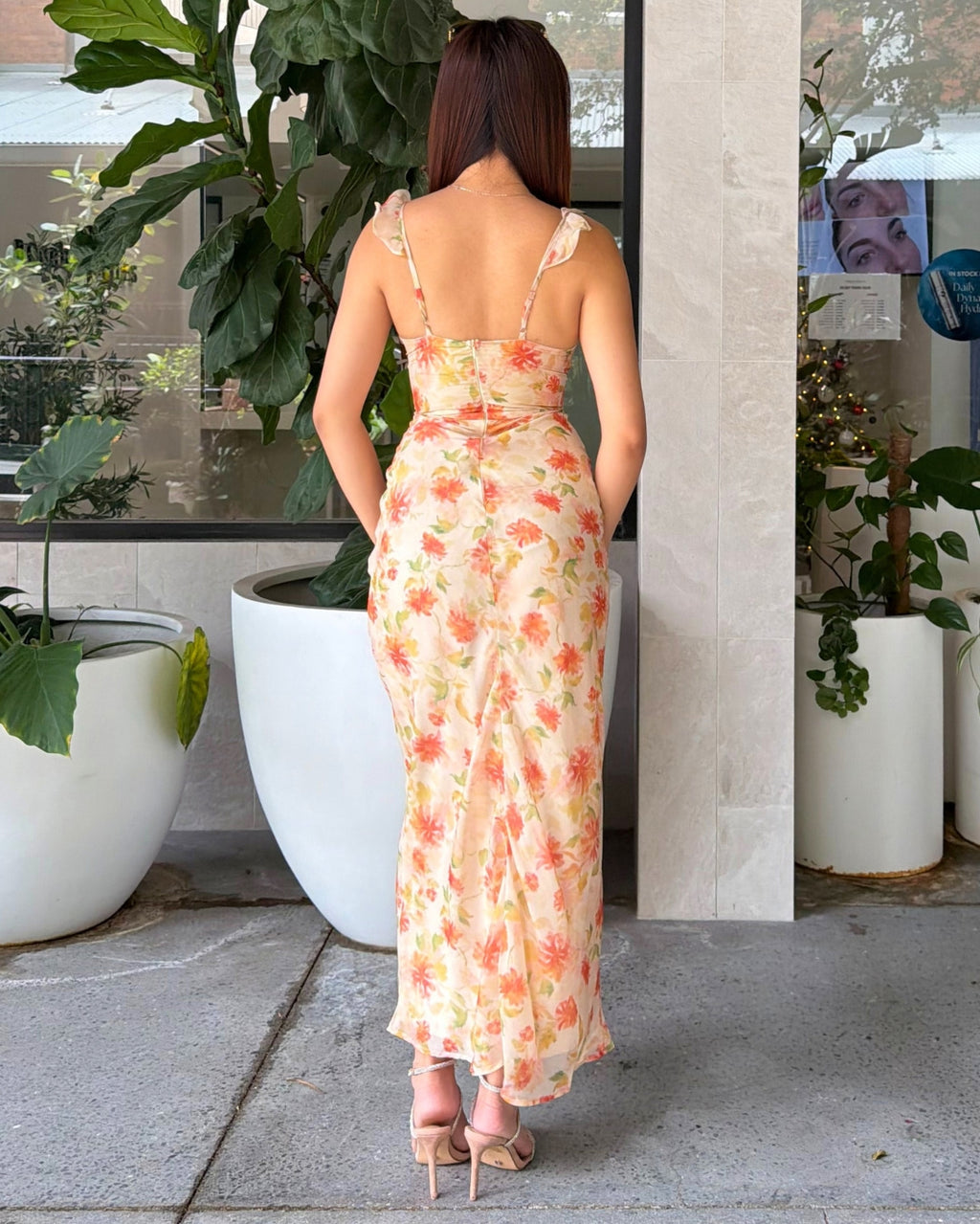 Saphira Maxi Dress - Orange