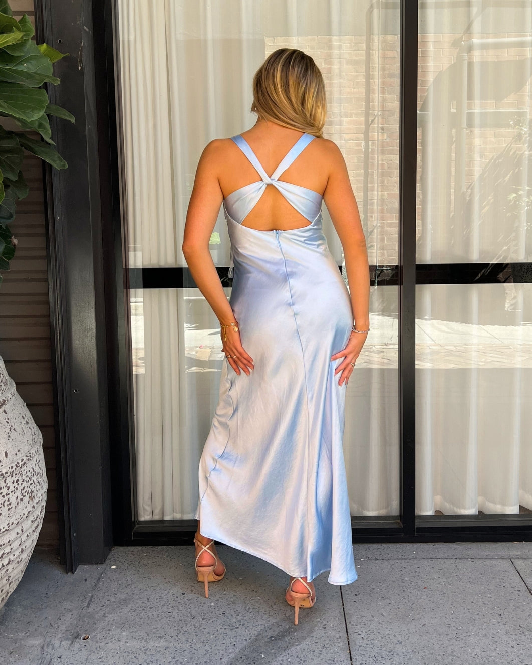 Sacha Maxi Dress - Blue