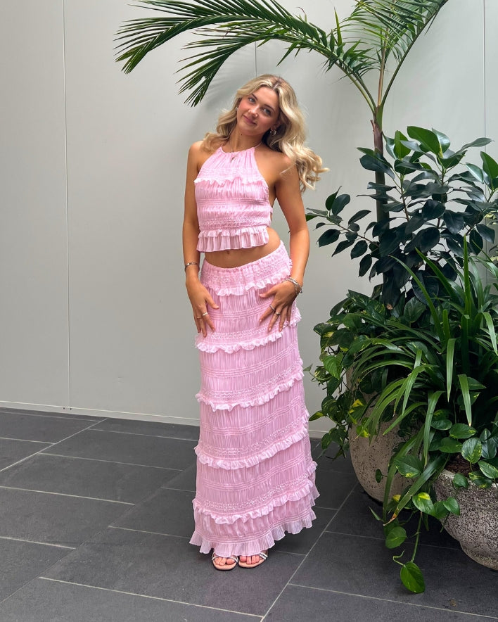 Scarlett Set Skirt - Pink