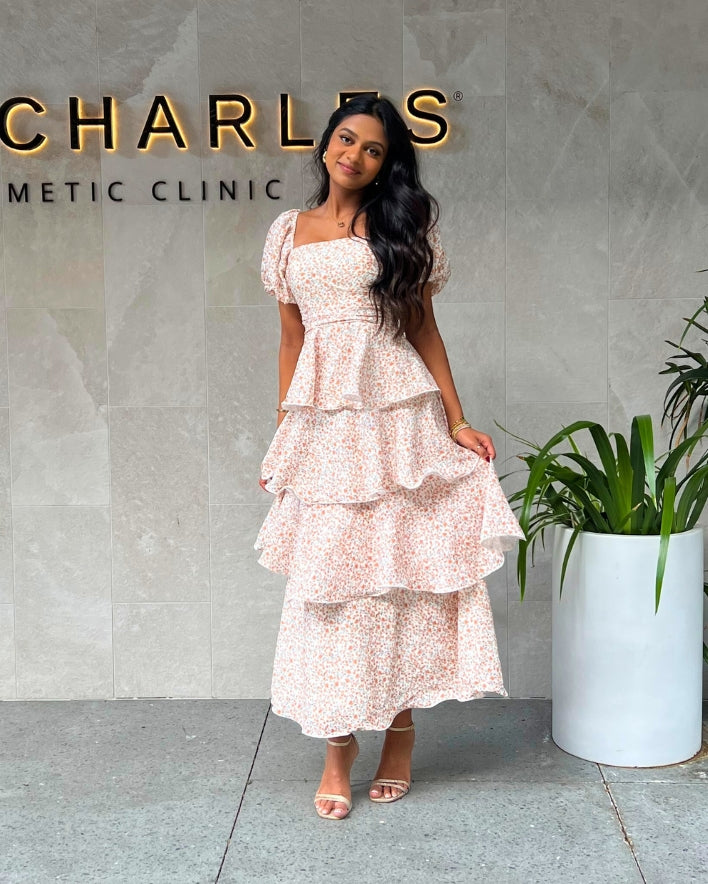 Olandria Maxi Dress - Orange