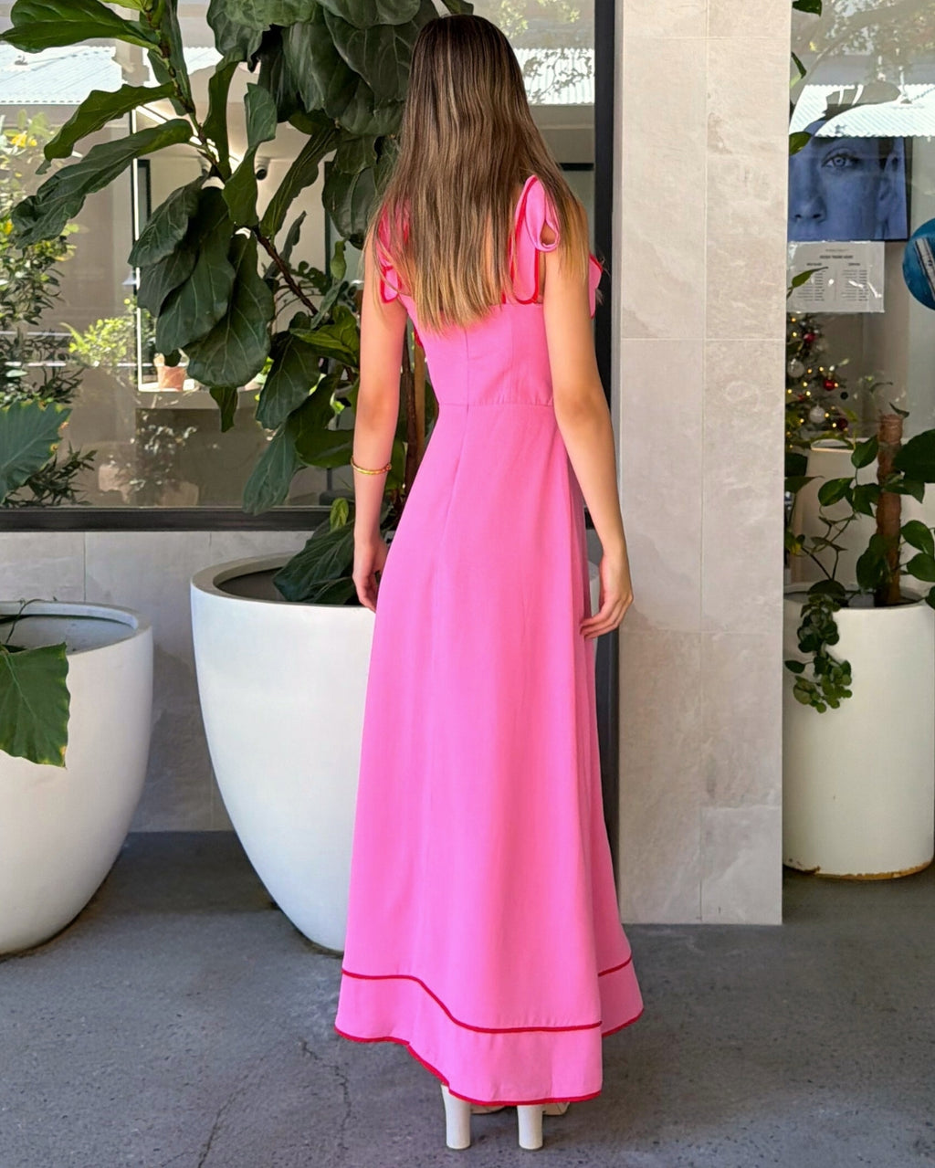Florina Maxi Dress - Pink