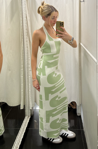 Biome Maxi Dress - Sage