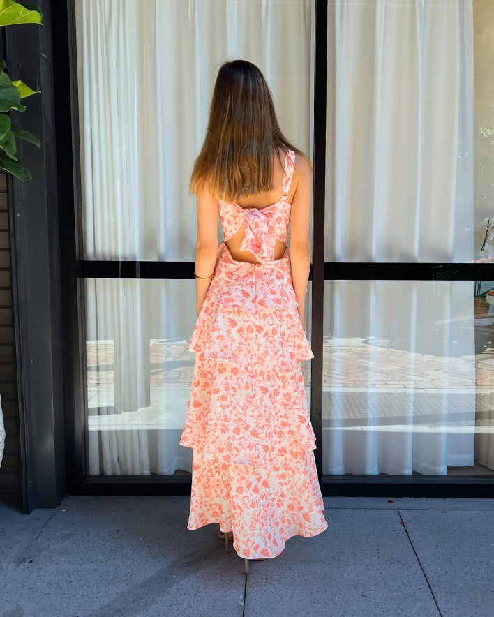 Marzia Maxi Dress - Orange