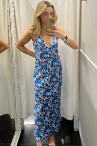 Teodora Maxi Dress - Blue