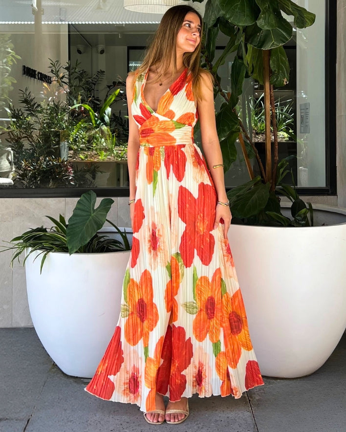 Loane Maxi Dress - Orange