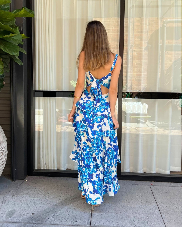 Marzia Maxi Dress - Navy