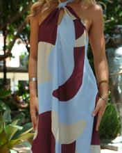 Load image into Gallery viewer, Aster Halter Maxi Dress - Chocolate

