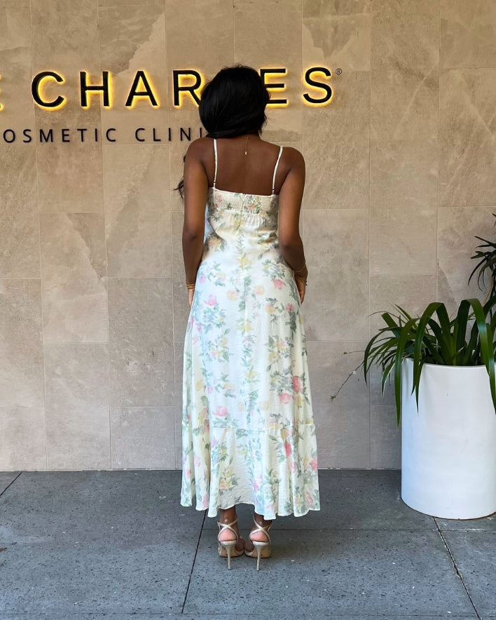 Hilda Maxi Dress - Blush