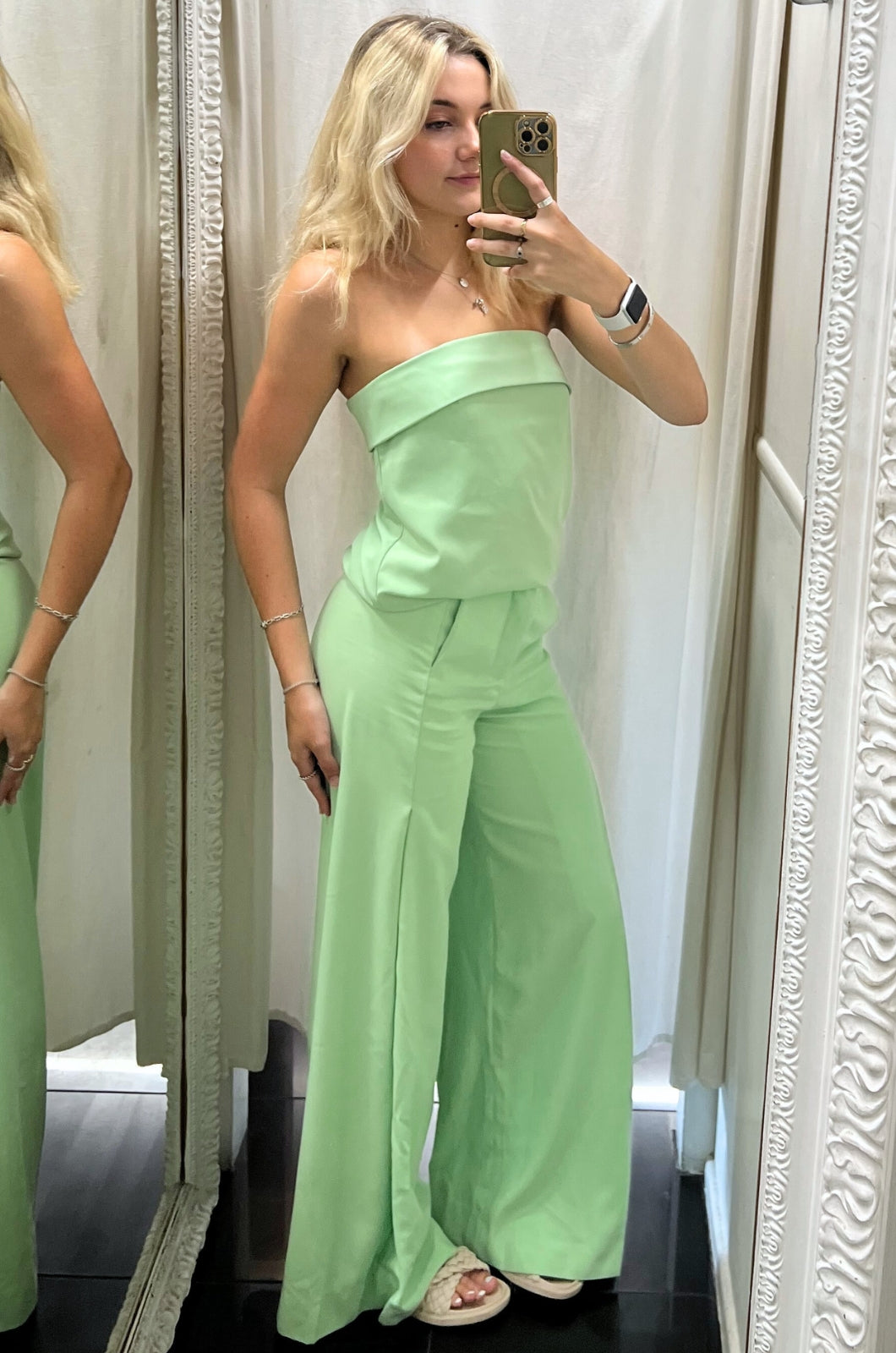 Biscay Set Top - Green