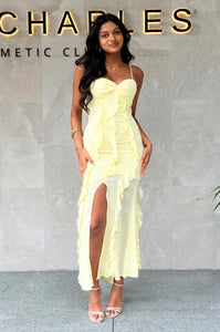 Tori Maxi Dress - Yellow