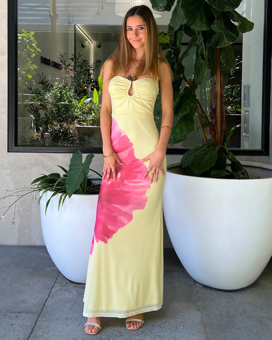 Sandry Maxi Dress - Butter