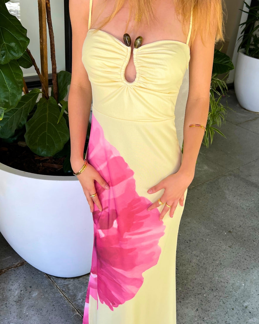 Sandry Maxi Dress - Butter