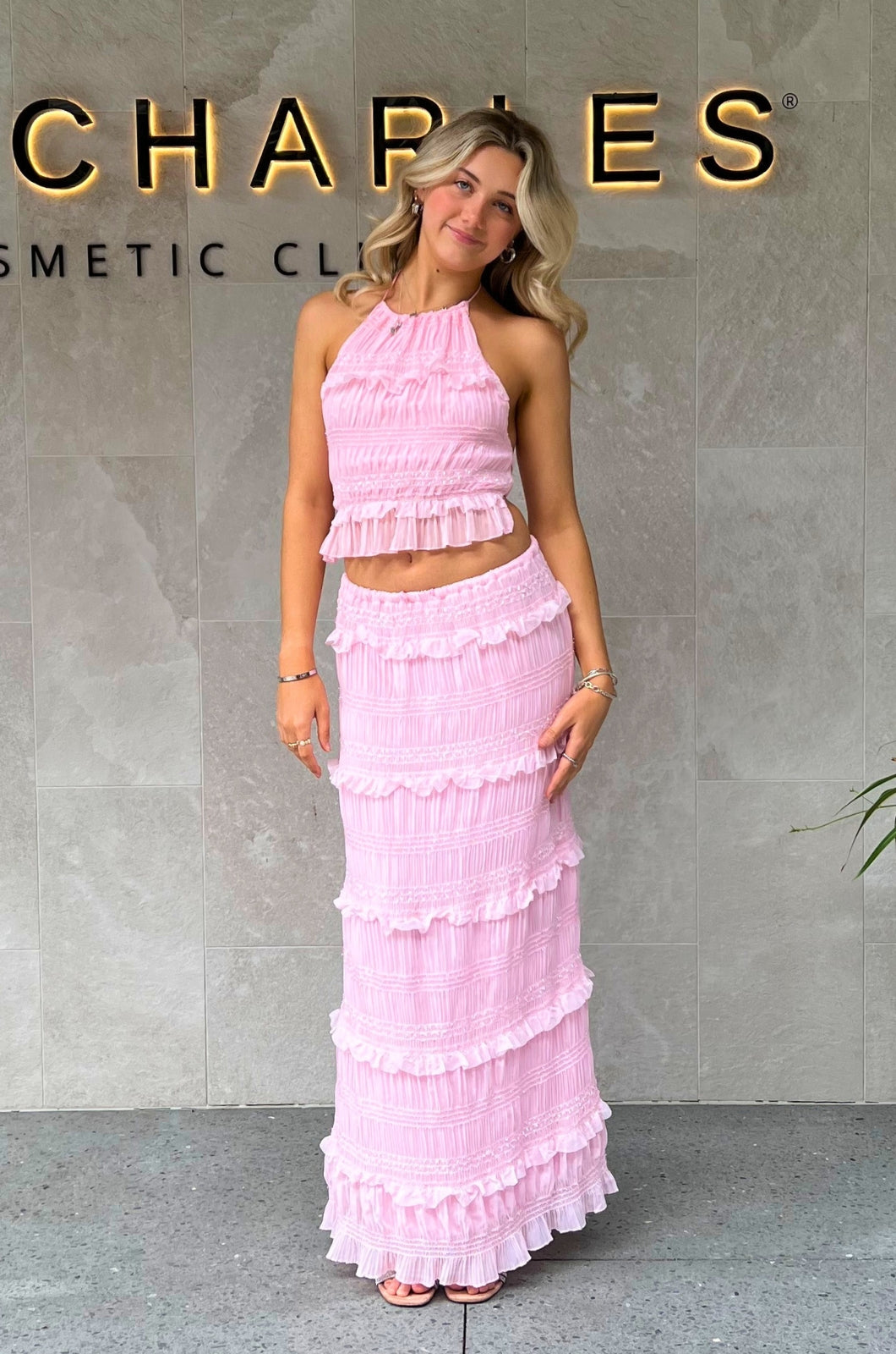 Scarlette Set Skirt - Pink