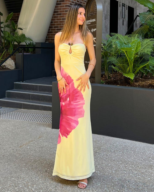 Sandry Maxi Dress - Butter