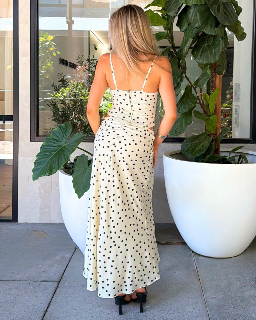 Lotty Set Skirt - Polka Dot