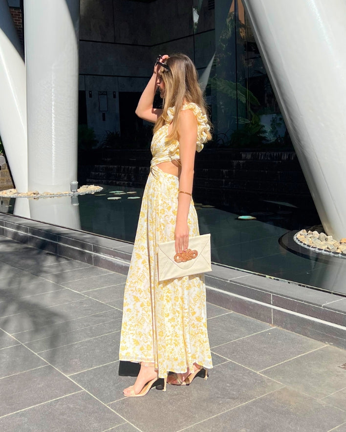 Omni Maxi Dress - Yellow