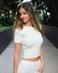 Colette Set Top - Cream